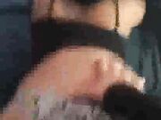 Asian Granny Sucks Black Cock In The Car