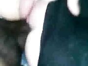 Cuckold White lady creaming while sucking Black Cock