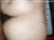 Housewife lets big black cock fuck her then swallows