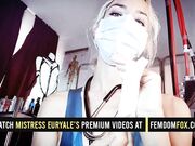 White Latex Glove Fetish JOI