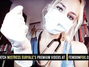 White Latex Glove Fetish JOI