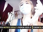 White Latex Glove Fetish JOI