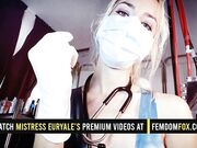 White Latex Glove Fetish JOI