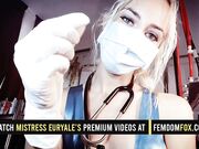 White Latex Glove Fetish JOI