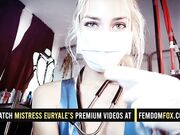 White Latex Glove Fetish JOI