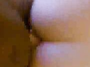 Pia Sofie's first black cock while her cuckold must watching