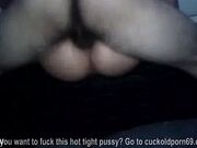 Fat white wife gets seeded by black lover for hubby