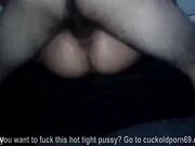 Fat white wife gets seeded by black lover for hubby