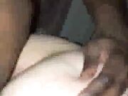 Gorgeous WHITE woman fucking her BBC lover!