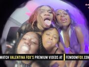 Aggressive Spit bitch humiliation by 4 dommes