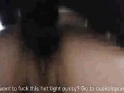 White Slut in Fishnets Loves Being a Black Man's Pet BBC
