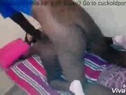 She is So Horny for Two BBC Making Love For Each Other