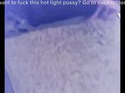 Skinny slut sucks bbc for fix before her boyfriend gets home
