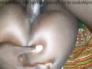 Tiny white wife enjoys her big black bull