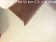 Watch as his big black monster cock stretches out my pussy