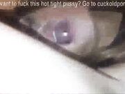 Watch as his big black monster cock stretches out my pussy