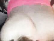 Housewife lets big black cock fuck her then swallows