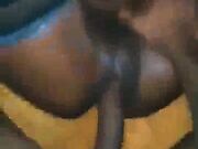 Slutty Asian wife getting banged once the hubby leaves