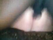 Wealthy wife fucked in the ass by Butler