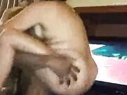 Snow bunny brunette loves to suck my BBC