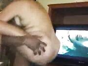 Snow bunny brunette loves to suck my BBC