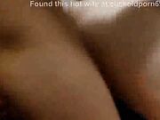 Cuckold watching and recording his wife having sex with BBC