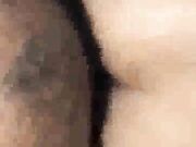 Interracial big booty latina takes on BBC