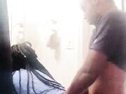 Black stud gets to fuck a couple of white sluts