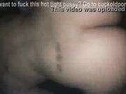 White girl gets blacked and submits to BBC while her husband