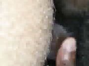 Big Titted Wife Sucking Her First BBC Dick