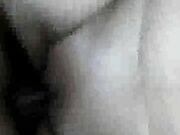 Cuckold wife takes 2 BBC loads threesome