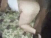 Marie the nasty whore bent over the bed