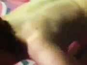 Big Titted Wife Sucking Her First BBC Dick