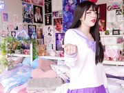 Indigo White - School Girl