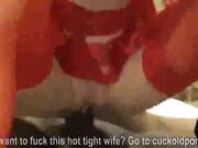 WIFE takes BBC and her husband films it