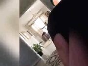 Sexy Big Booty Mom rides my BBC on park bench table
