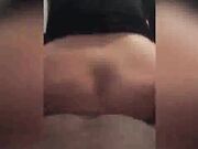 Sexy Big Booty Mom rides my BBC on park bench table