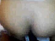 Sexy wife in pigtails sucking bbc