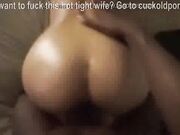 Screaming Japanese wife fucked by white guy