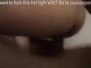 Screaming Japanese wife fucked by white guy