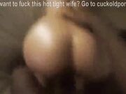 Screaming Japanese wife fucked by white guy