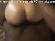 Screaming Japanese wife fucked by white guy