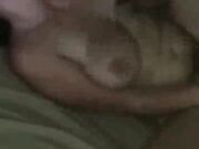 Cheating White Slut sucks BBC while boyfriend is gone