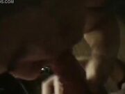 Here I am sucking an 8.5 inch real mans cock.  My exgirlfriends dad's big dick.