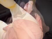 Ammy Rouse - Backseat Anal Play