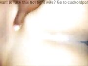 Bareback Babe White slut fun with two black guys