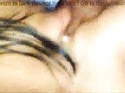 Bareback Babe White slut fun with two black guys