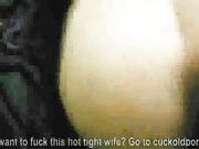 Sexy Japanese wife getting kissed and pussy fucked deep