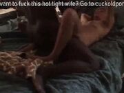 Husband Watches His Wife Shag Another Man Making Fun