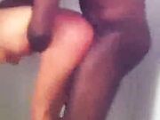 Giant black cocks explode cum all over cheating slut wife